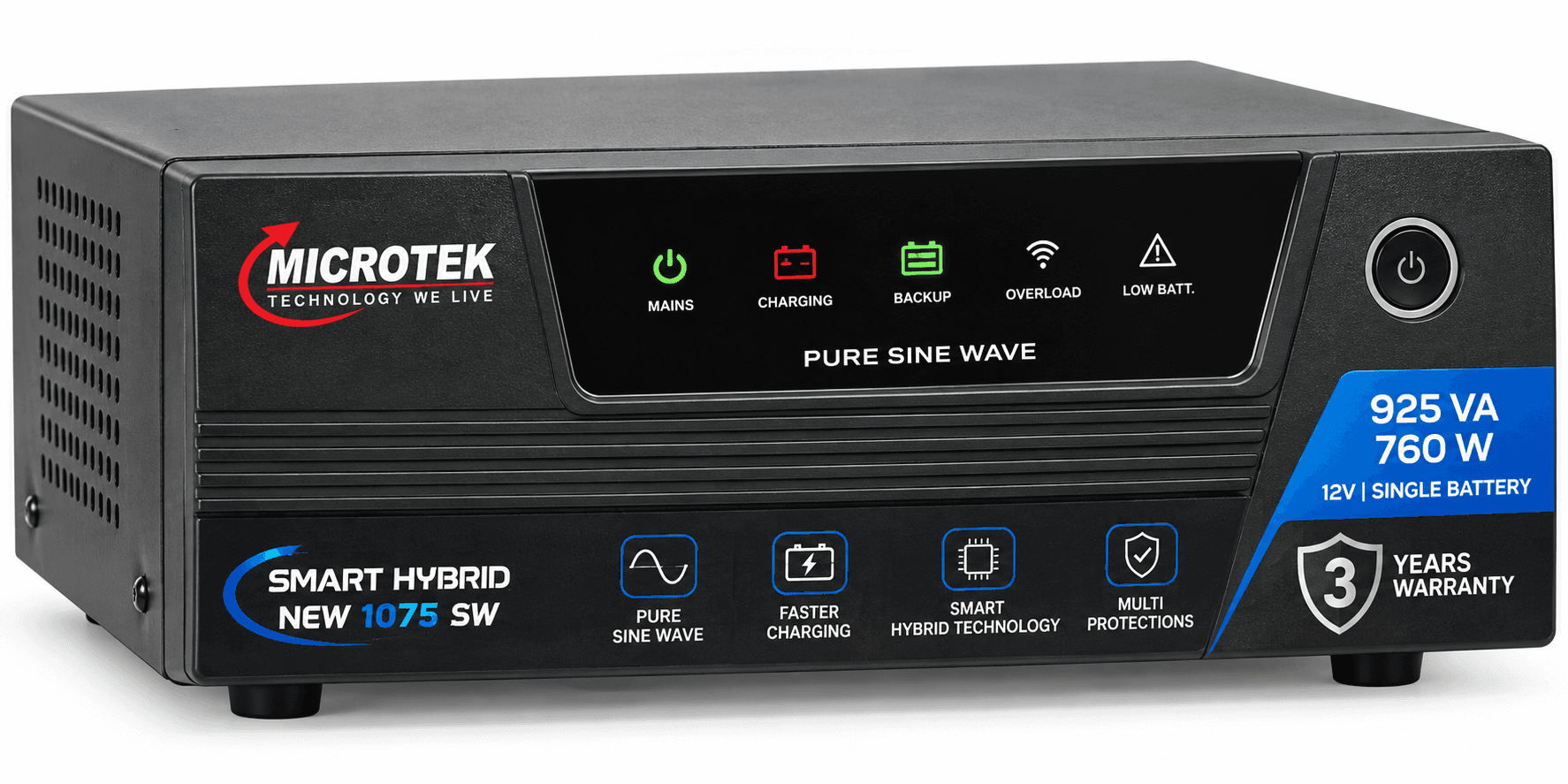 Microtek Smart Hybrid New 1075 SW